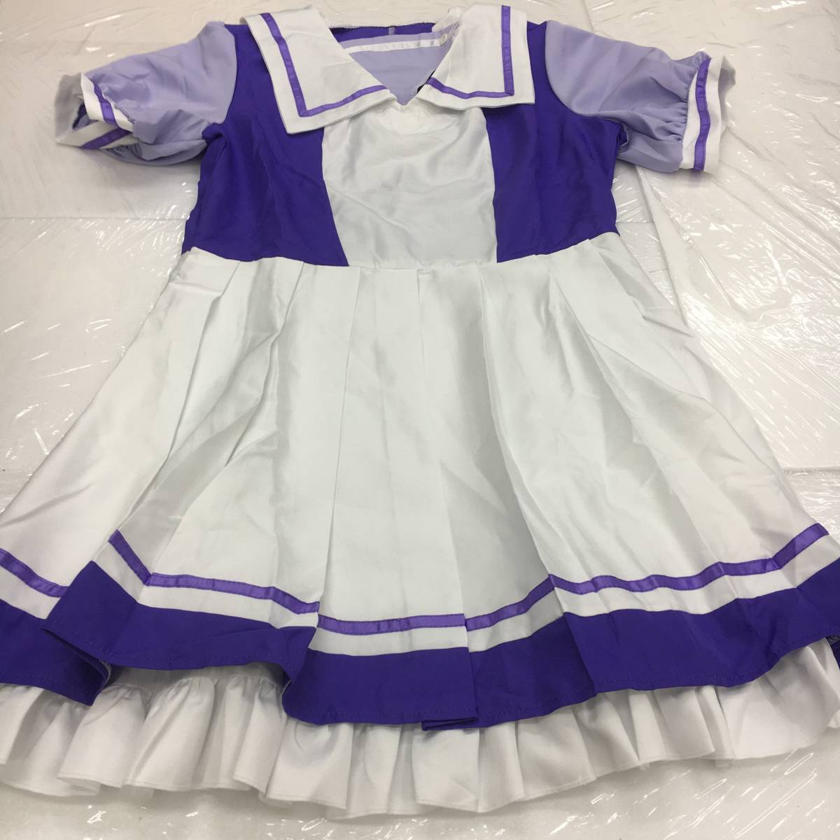 【1円オークション】 NOKIJP ウマ娘 コスプレ衣装 トレセン学園制服「夏服」 汎用 併せ Lサイズ 全キャラ向き TS01A001249_画像2