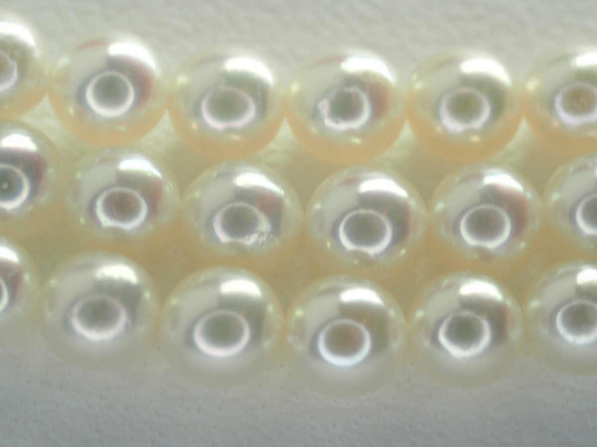 ●380 田崎真珠　ゴージャス極上良質 3連天然アコヤ本真珠ベビーパールネックレス　4.0mm珠～　ご希望の方にタサキの箱をお付け致します_画像4