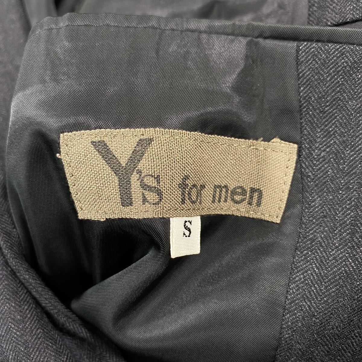 希少　Y‘s for men ワイズフォーメン Yohji Yamamoto　■80s 最初期 ヨウジヤマモト　■テーラード ジャケット　■セットアップ可_画像3