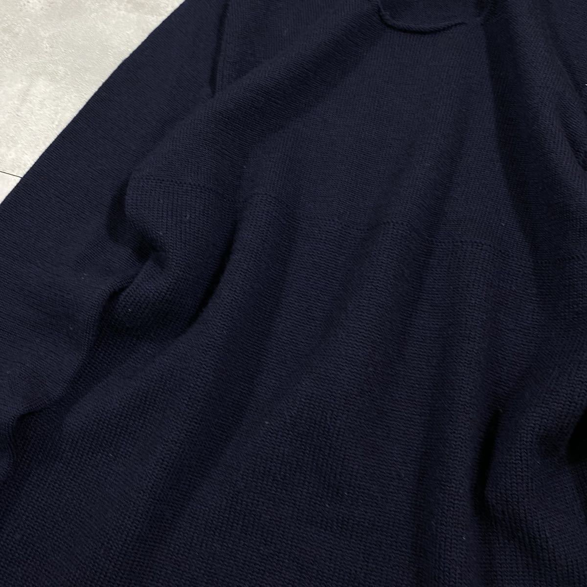 希少　COMME des GARCONS SHIRT コムデギャルソンシャツ　■川久保玲　■上下 ゲージ 切り替え　■ニット セーター　■コレクション_画像6