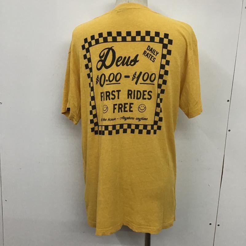 DEUS EX MACHINA M デウスエクスマキナ Tシャツ 半袖 T Shirt 黄 / イエロー / 10075002_画像2
