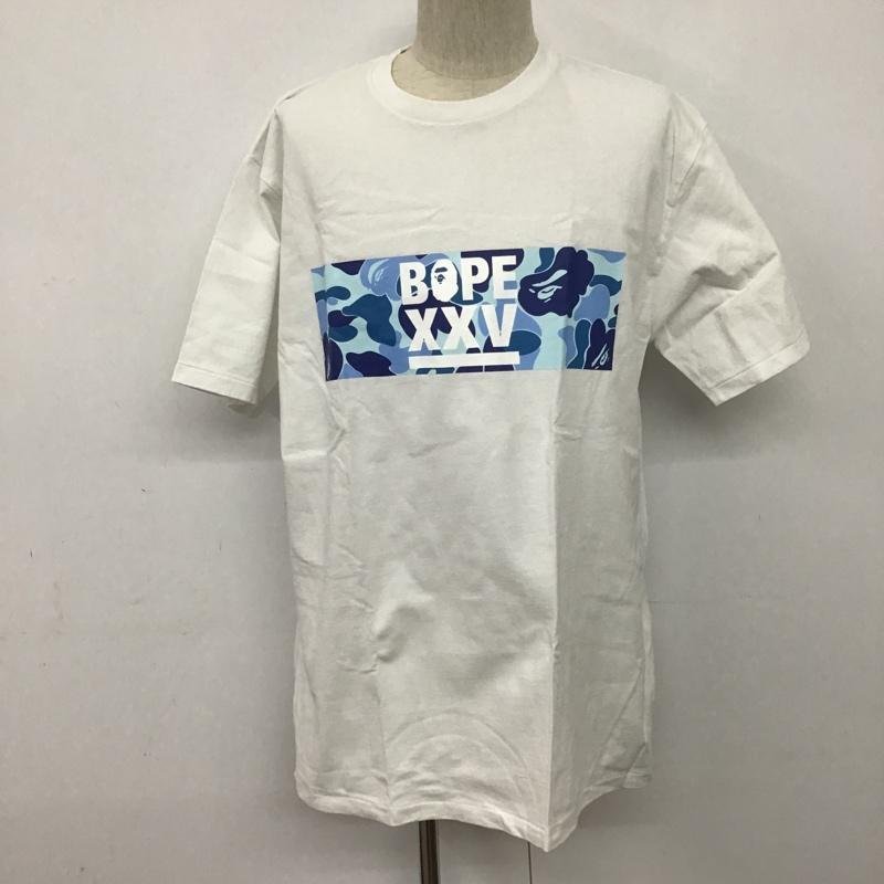 A BATHING APE 3L アベイシングエイプ Tシャツ 半袖 T Shirt 白 / ホワイト / 10080131