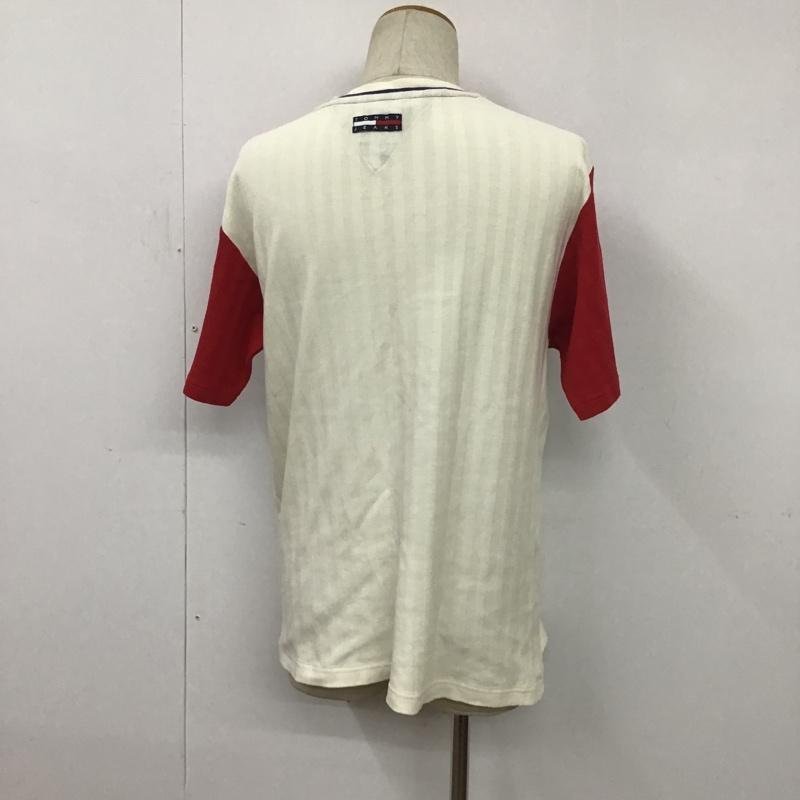 TOMMY JEANS S トミー ジーンズ Tシャツ 半袖 Vネック T Shirt 10079484_画像2