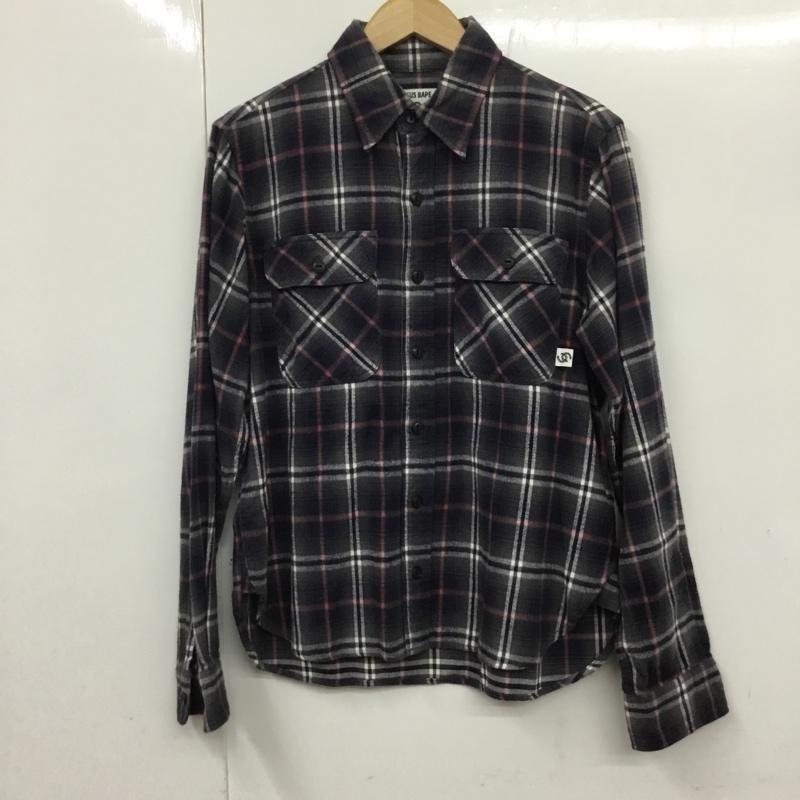 A BATHING APE S A Bathing Ape shirt, blouse long sleeve URSUS BAPE flannel shirt Shirt Blouse 10072220