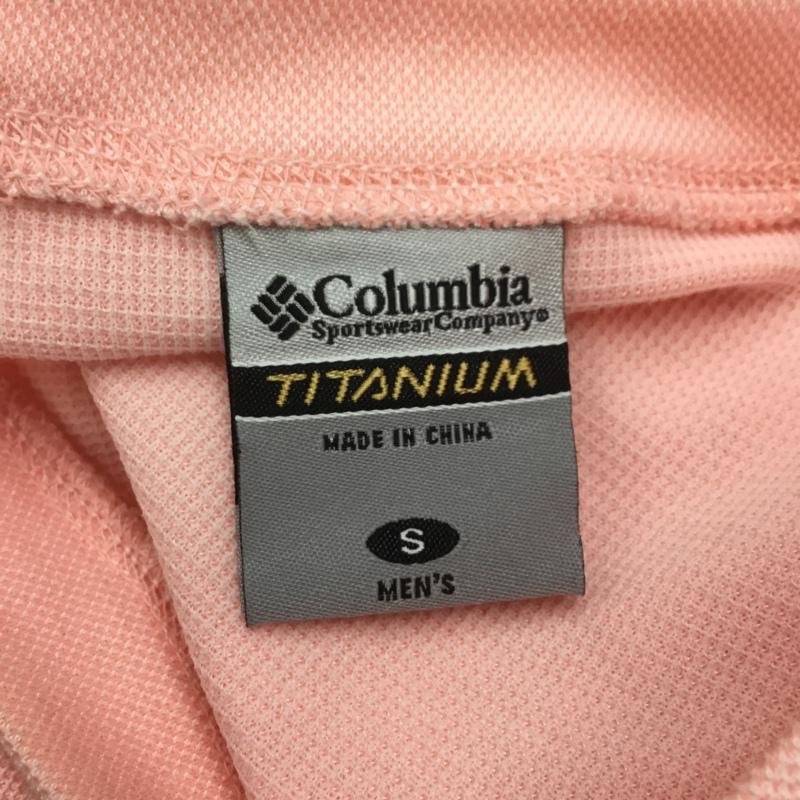 Columbia S コロンビア Tシャツ 半袖 S06 PM6678 TITANIUM T Shirt 桃 / ピンク / 10068407の画像8