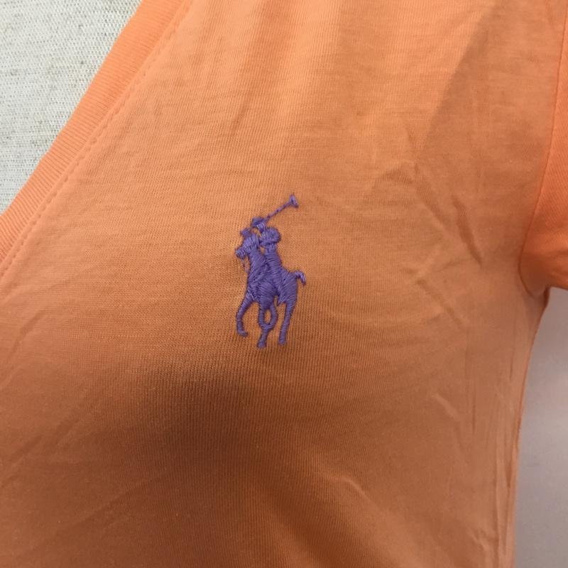 RALPH LAUREN SPORT S ラルフローレンスポーツ Tシャツ 半袖 Vネック T Shirt 橙 / オレンジ / 10068370_画像3