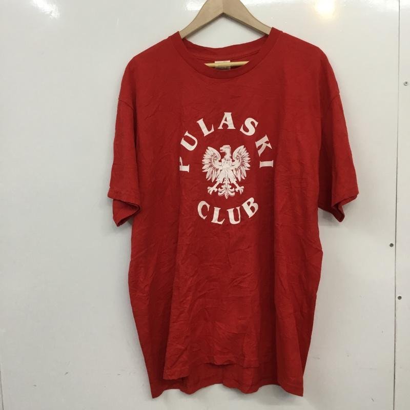 FRUIT OF THE LOOM XL フルーツオブザルーム Tシャツ 半袖 クルーネック プリント T Shirt 赤 / レッド / 10063240_画像1
