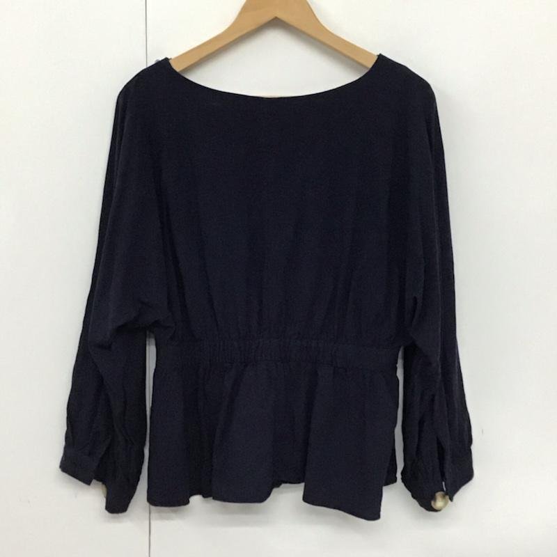 ZARA TRF L ザラティーアールエフ シャツ、ブラウス 長袖 Shirt Blouse 紺 / ネイビー / 10073113_画像2