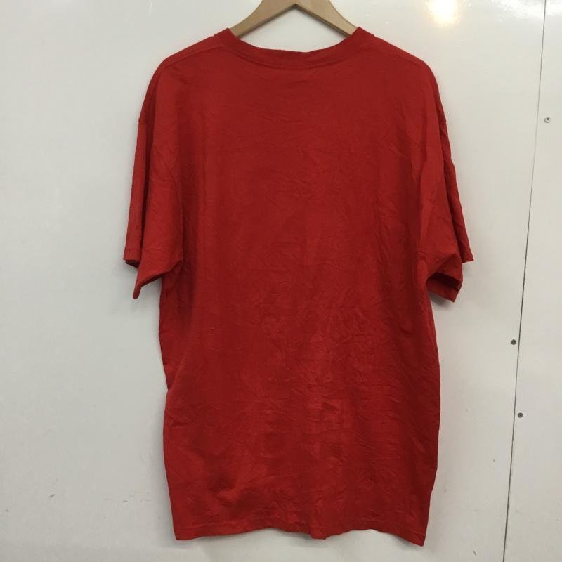 FRUIT OF THE LOOM XL フルーツオブザルーム Tシャツ 半袖 クルーネック プリント T Shirt 赤 / レッド / 10063240_画像2