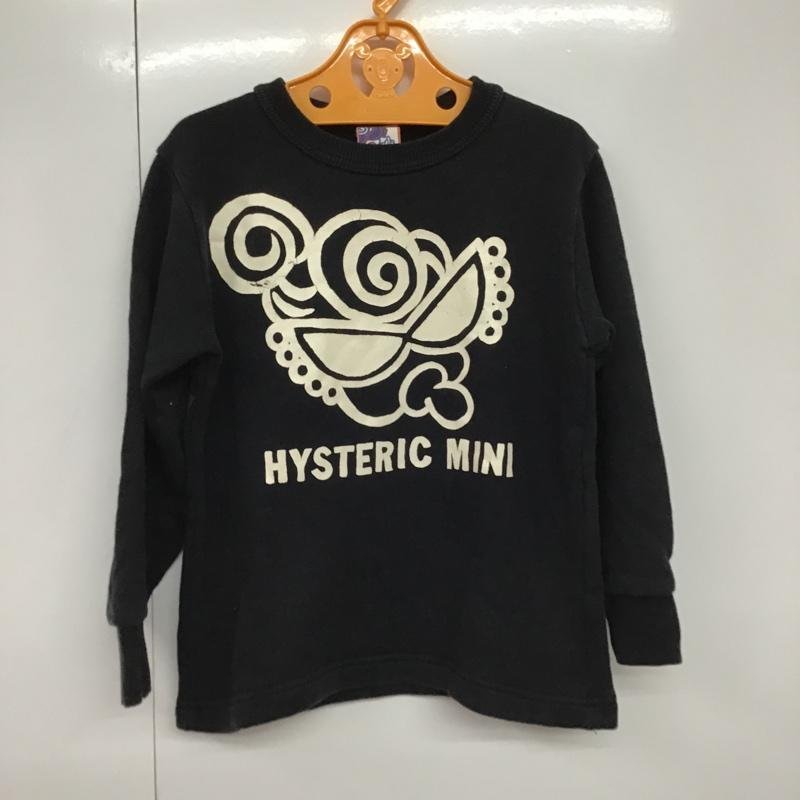 HYSTERIC MINI 110cm ヒステリック ミニ トレーナー 長袖 スウェット ヒスミニ 110cm Sweat Sweatshirt 黒 / ブラック / 10076006_画像1