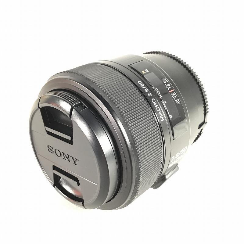 【中古品】 ソニー / SONY デジタル一眼カメラα用レンズ SAL50M28 Aマウント 2006年製 30013588