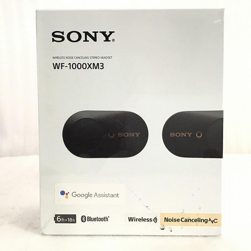 【未開封・中古品】 ソニー / SONY ワイヤレスヘッドセット WF-1000XM3 海外仕様 密閉ダイナミック型 6mm ドーム型 SBC、AAC 30016920_画像1