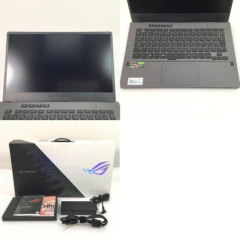 【中古品】 エイスース / ASUS ROG ZEPHYRUS GA401 IV-R9R2060G ゲーミングPC Windows10 Home AMD Ryzen 9 4900HS 3.0GHZ 16GB 30015510の画像6