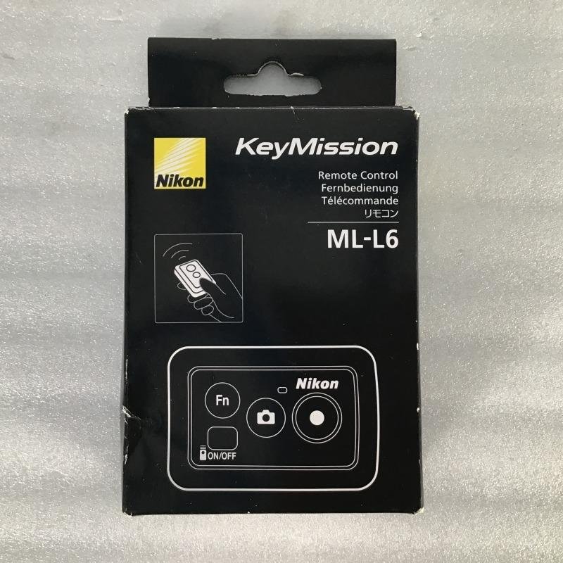 【未開封・中古品】 ニコン / Nikon リモコン ML-L6 アクションカメラKeyMission用 3V CR2032型 リチウム電池 約10m 30016348の画像1