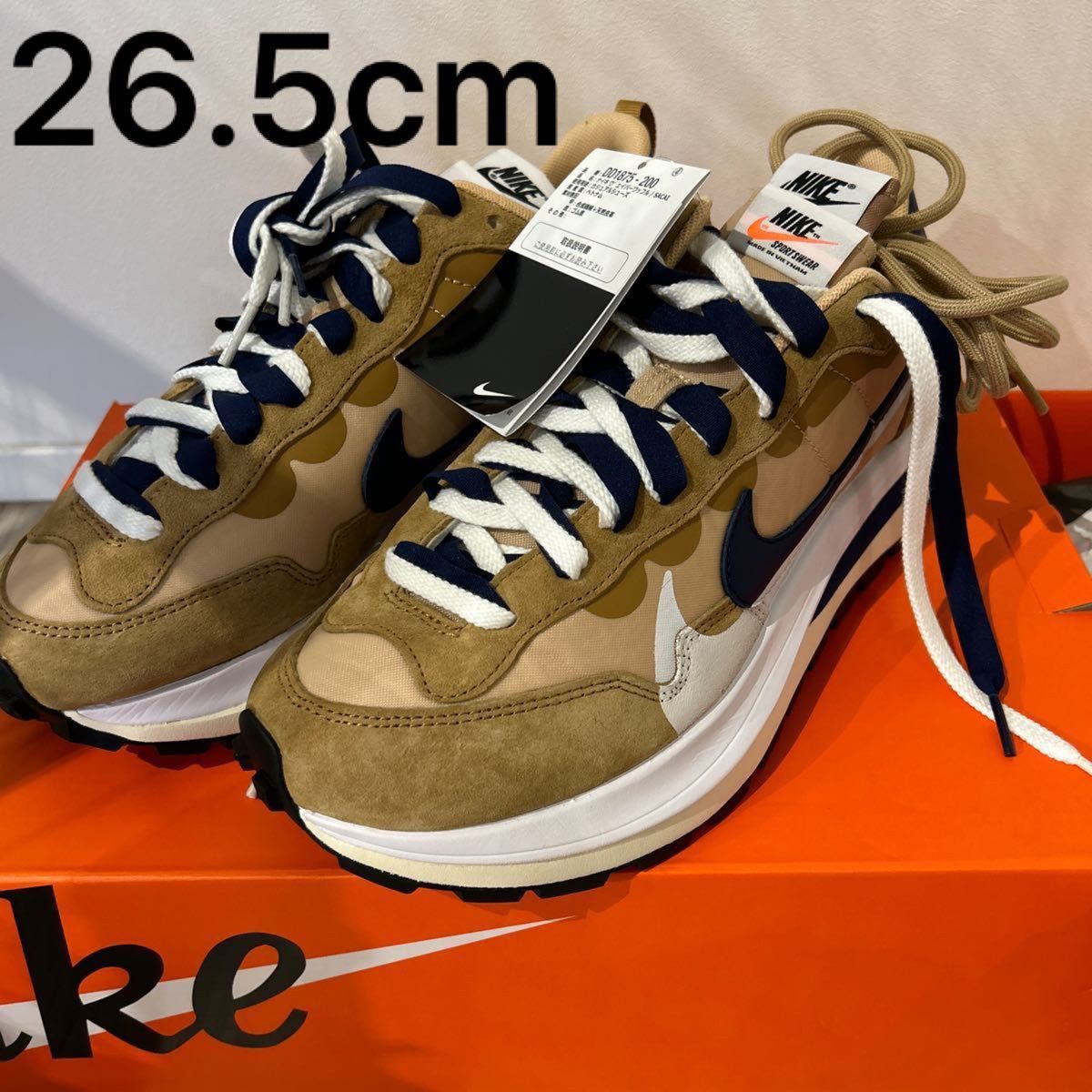 NIKE Sacai VAPOR WAFFLE SESAME 26cm Yahoo!フリマ（旧）-