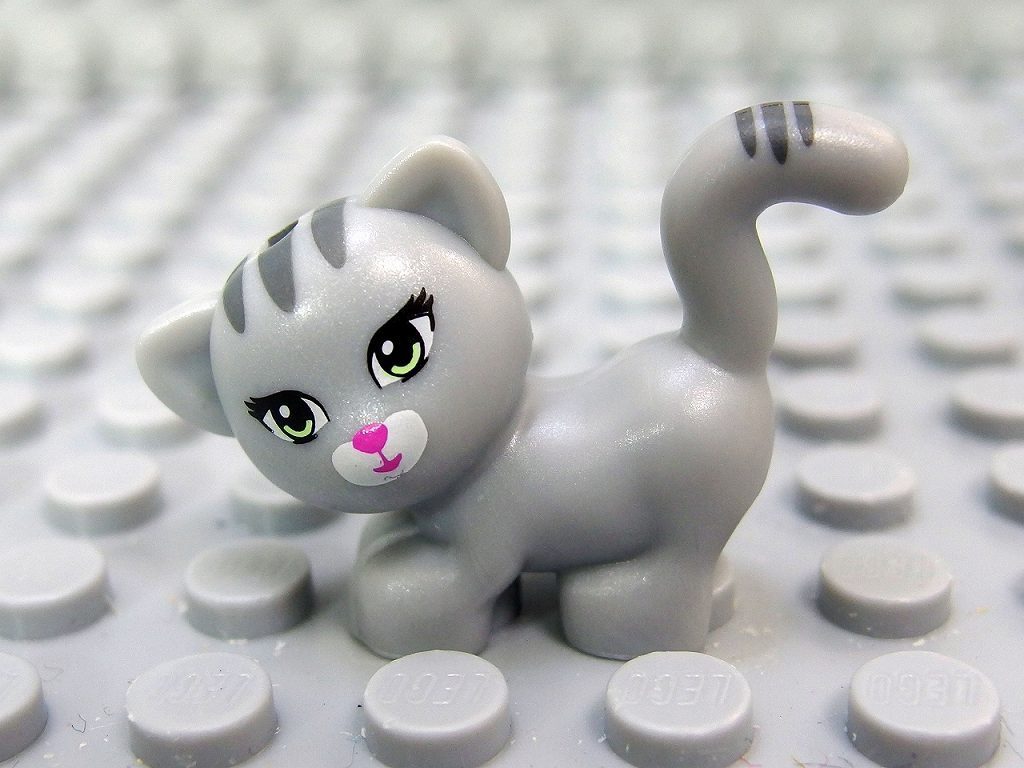 ★LEGO★動物★Cat_L(93089pb01)_画像3