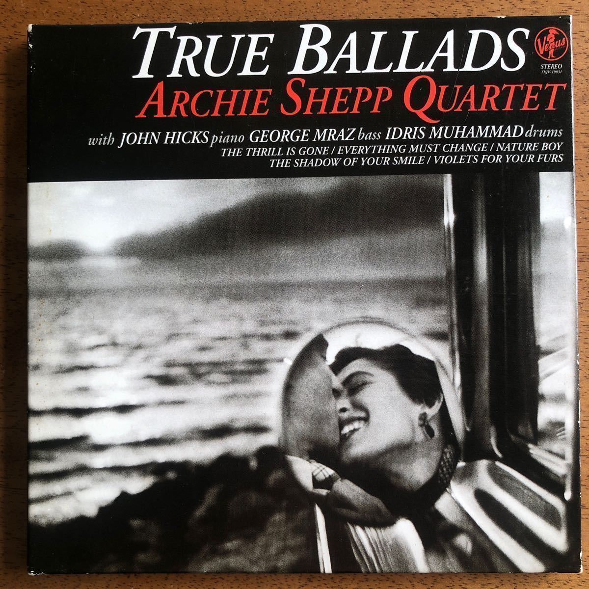 【Venus 紙ジャケ】◆Archie Shepp《True Ballads》◆国内盤 送料10点まで185円_画像1