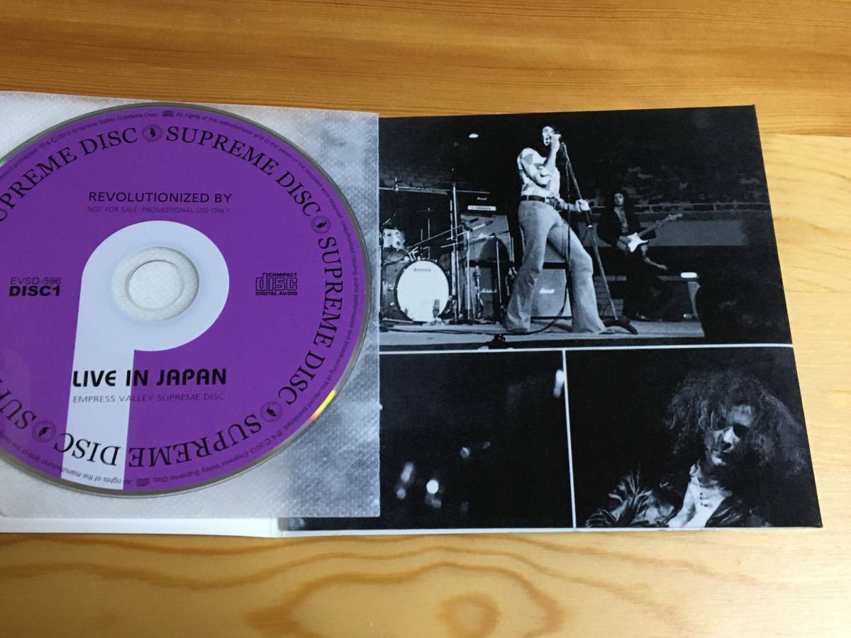 ★DEEP PURPLE　ディープ・パープル　『ライブ・イン・ジャパン　1973』　LIVE IN JAPAN NAGOYA 1973　プレス１ＣＤ　EMPRESS VALLEY　_画像3