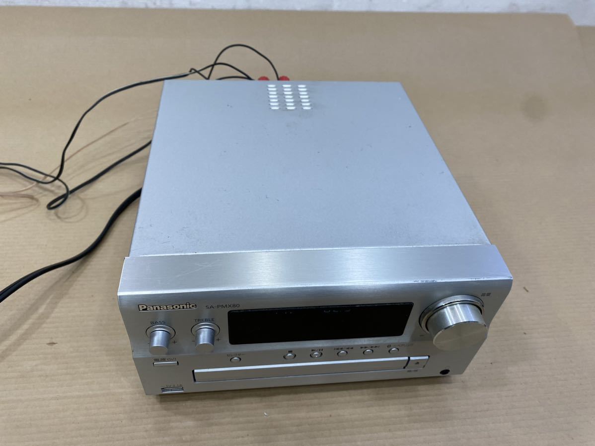 Panasonic パナソニック CDステレオシステム CD ラジオチューナー Bluetooth SA-PMX80 _画像3