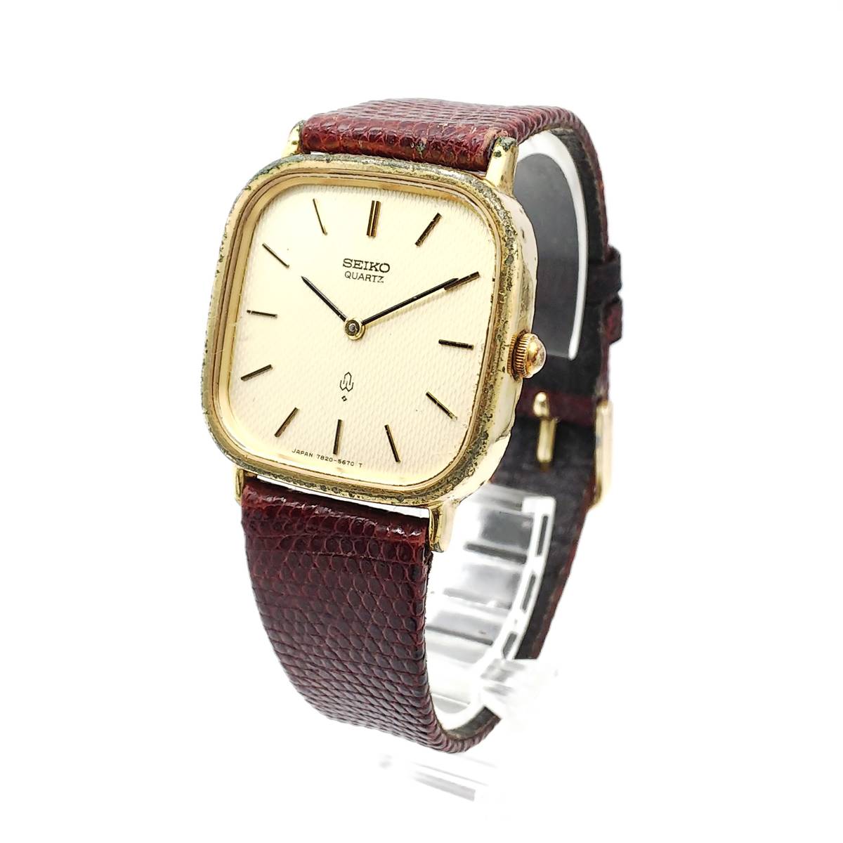 セイコー シャリオ クォーツ 腕時計 送料無料【電池交換済】 SEIKO セイコー QUARTZ クォーツ