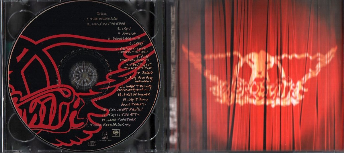 ■エアロスミス■ベスト・アルバム(2枚組)■「Ultimate Aerosmith Hits」■♪ウォークディスウェイ♪■品番:SICP-170/1■2002/07/03発売■_画像4