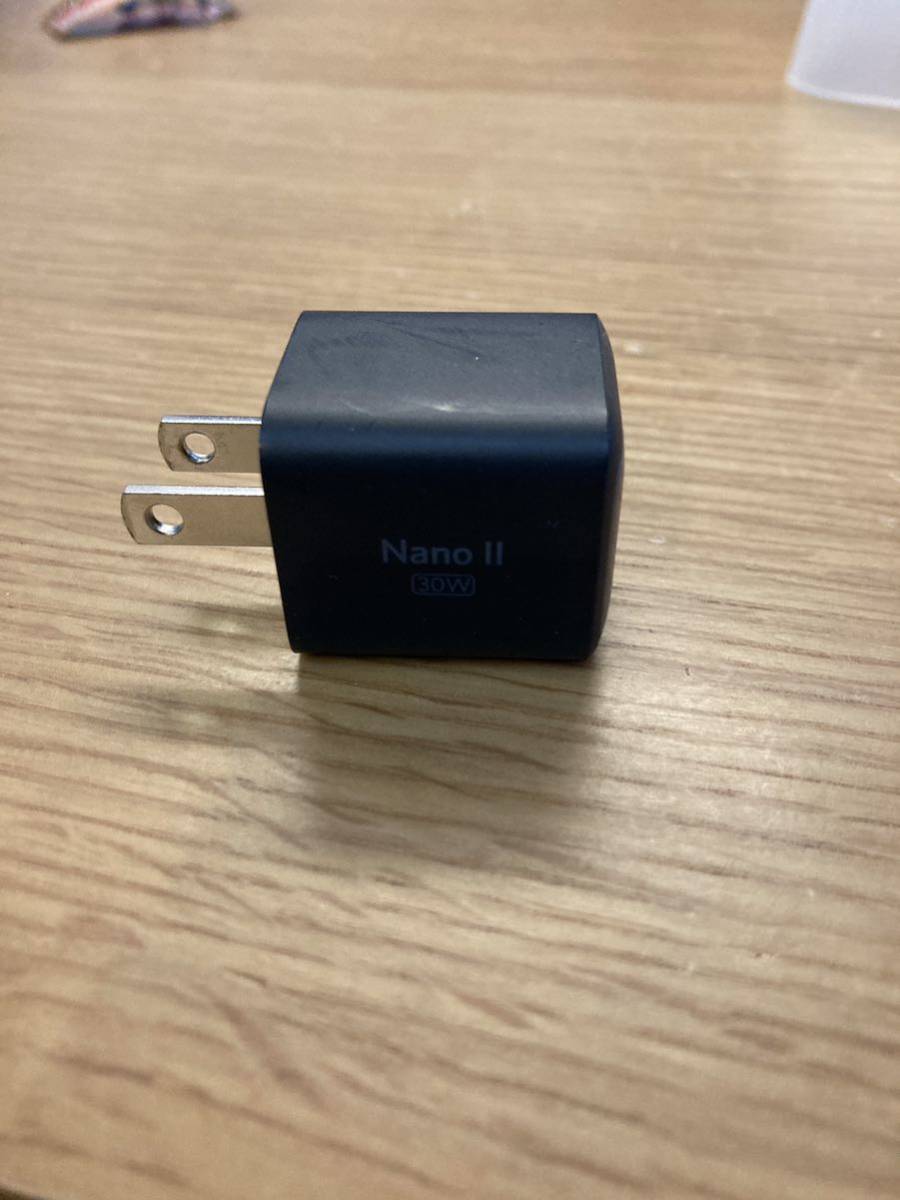 【USED】Anker Nano II 30W (充電器 USB-C)　iPhone/macbook air/ipad など アンカー充電器　即決あり_画像2