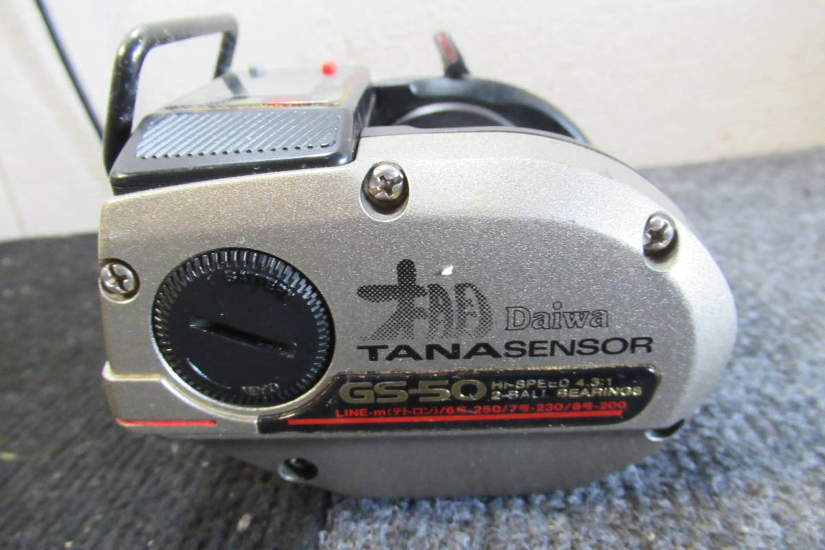 棚14.B789 Daiwa ダイワ GS-50 TANA SENSOR 釣り具 リール _画像6