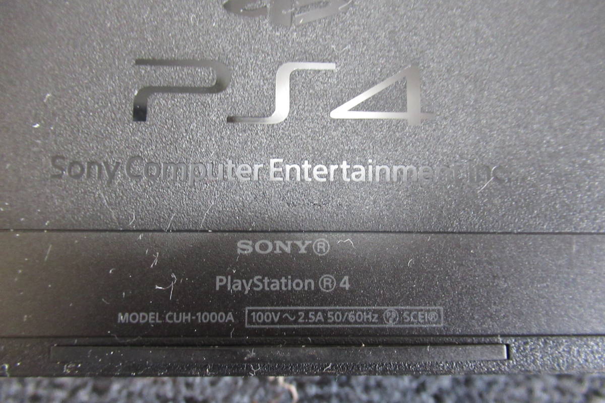 棚10.B922 SONY ソニー PS4本体 CUH-1100A 2点セット(PS4本体 棚10.B922 SONY ソニー PS4本体 CUH-1100A 2点セット(PS4本体