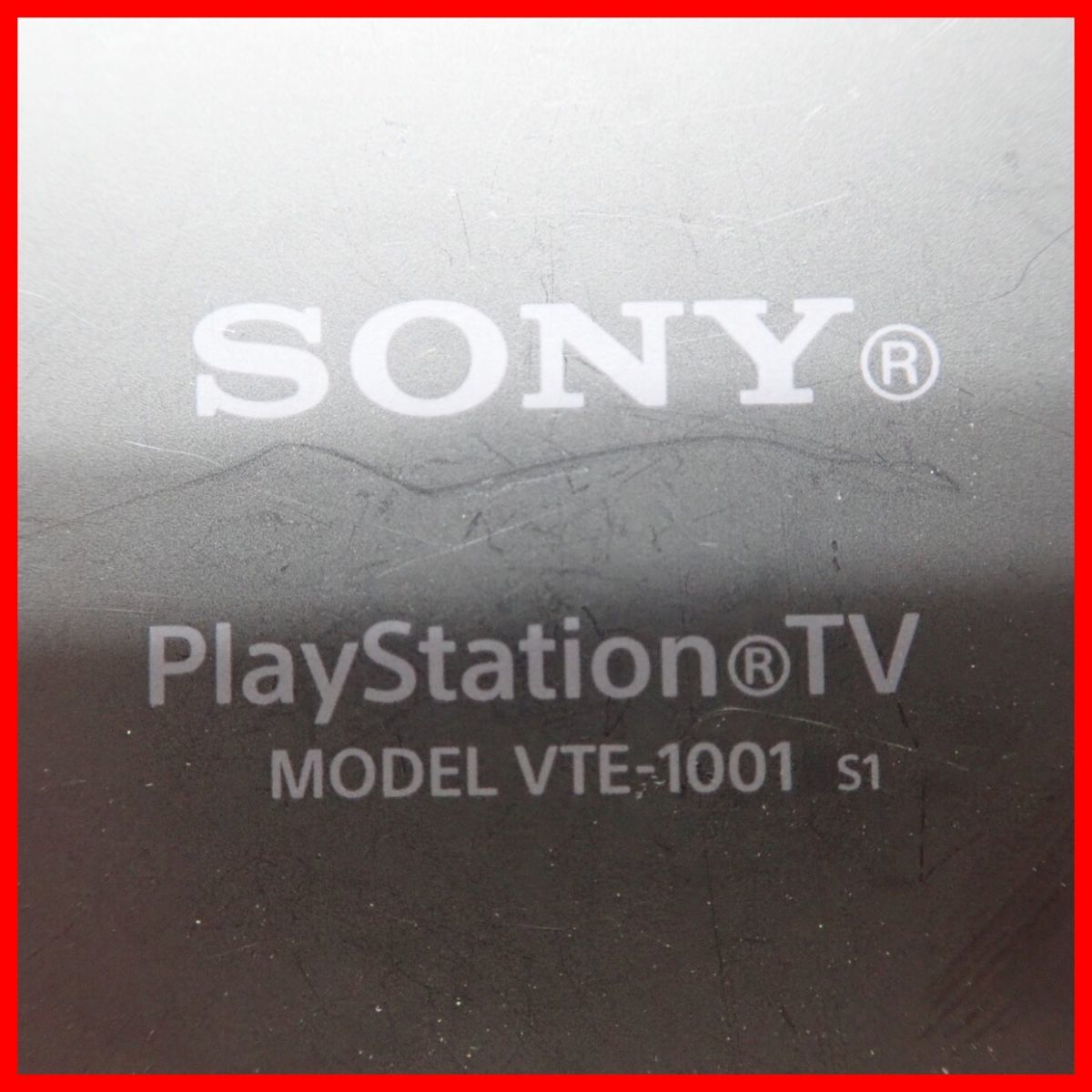動作品 海外版 PS Vita TV 本体 VTE-1001 PlayStation Vita TV ソニー SONY【10_画像4