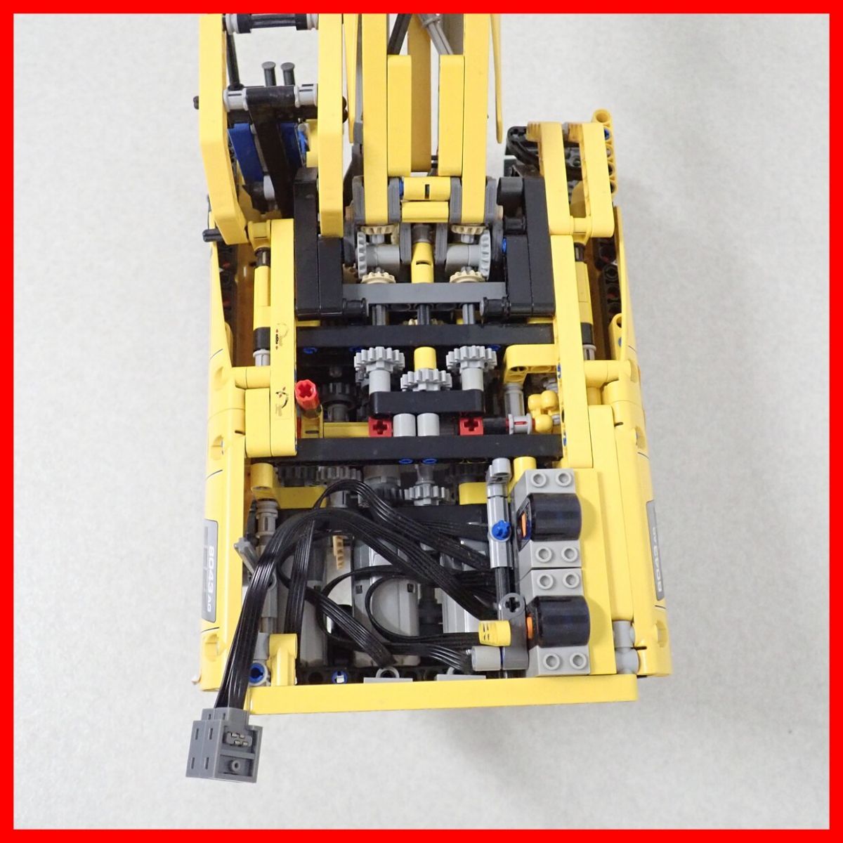 ☆組立済 レゴ テクニック 8043 ショベルカー LEGO TECHNIC 箱無し 動作未確認 現状品【40_画像5