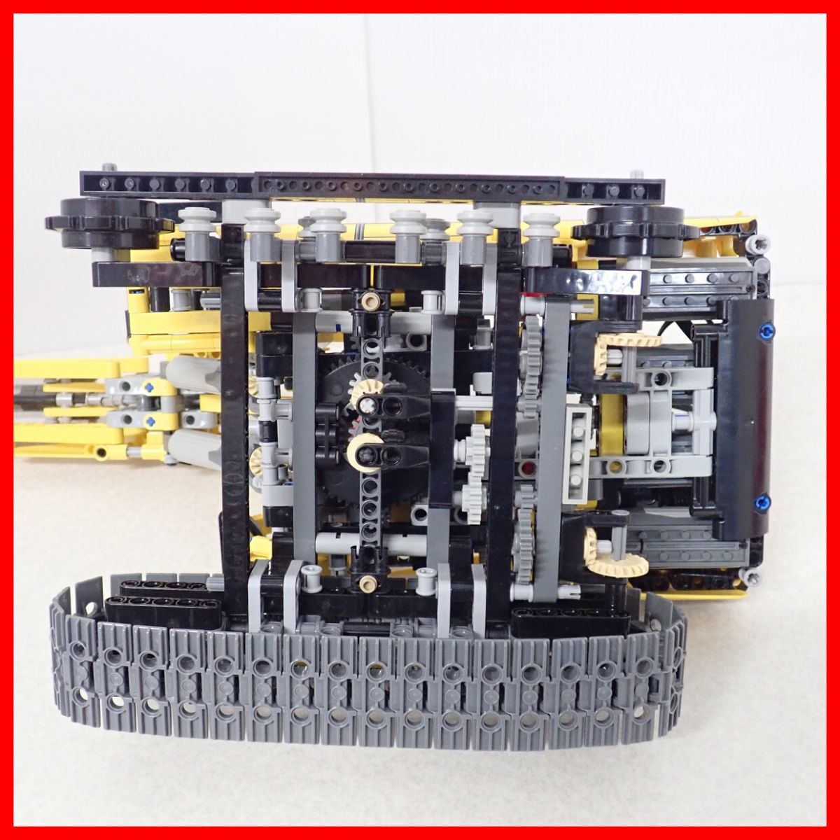 ☆組立済 レゴ テクニック 8043 ショベルカー LEGO TECHNIC 箱無し 動作未確認 現状品【40_画像6