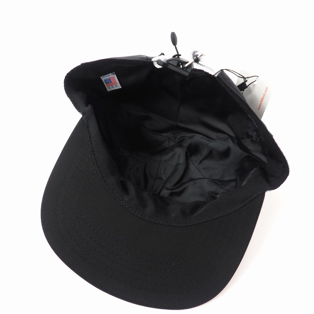 未使用品 スタンプド STAMPD Embark Hat 6パネル キャップ 帽子 OS ブラック/ホワイト 白 黒 SLA-M1915HT メンズ_画像4