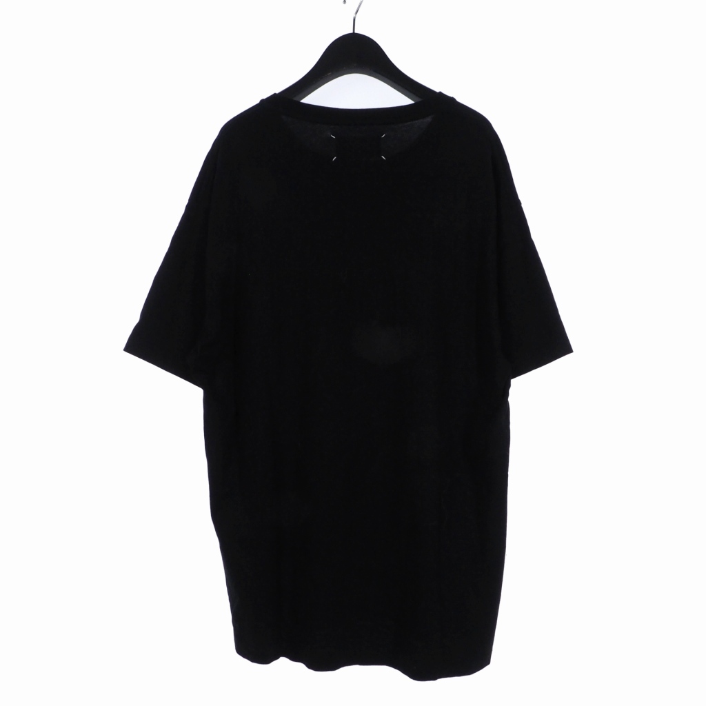 メゾンマルジェラ Maison Margiela 再構築 ドッキング カットソー Tシャツ 半袖 48 黒 ブラック S50GC0478 国内正規 メンズ_画像2