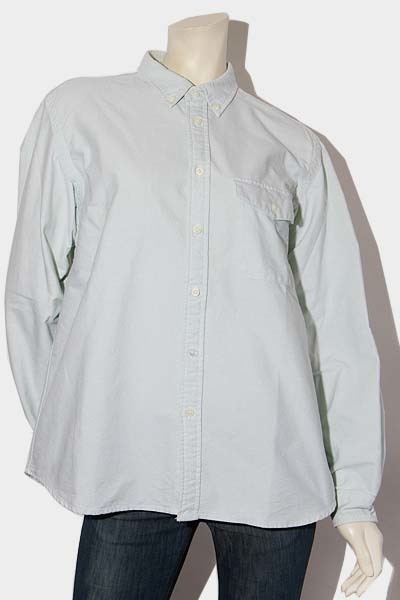THE NORTH FACE PURPLE LABEL ノースフェイス パープルレーベル Cotton Polyester OX B.D. Shirt オックスフォードシャツ M NT3300N /●☆