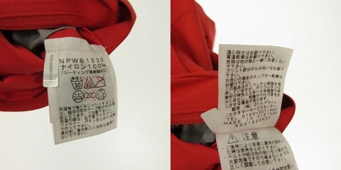 ザノースフェイス THE NORTH FACE NPW61530 DOT SHOT JACKET ドット ショット ジャケット マウンテンパーカー M サーモンピンク系 IBO29_画像9