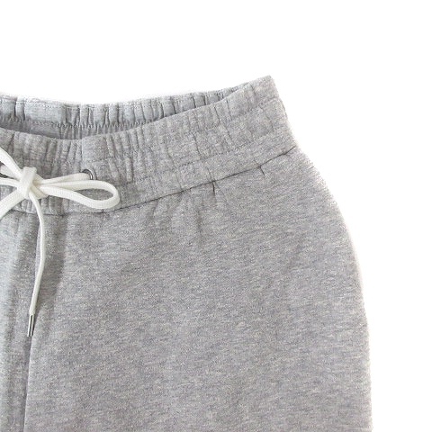 je-ms perth JAMES PERSE Y/OSEMITE sweat pants waist rubber cotton thin plain 0 gray bottoms /BT lady's 