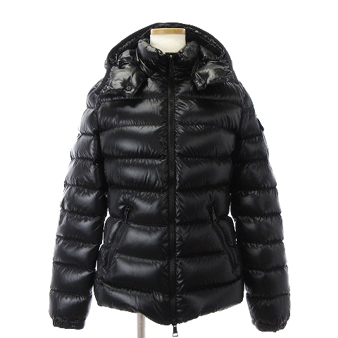 モンクレール MONCLER 美品 20年製 BADY ダウンジャケット フード ロゴ ワッペン ナイロン ジップアップ F20931A52400 68950 1 S位_画像1