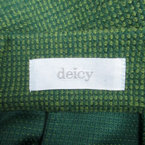 デイシー deicy タイトスカート ミニ丈 0 緑 グリーン /HO9 レディース_画像4