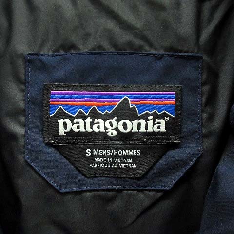 パタゴニア Patagonia ジャクソン グレイシャー ダウン ジャケット 27920 FA19 ネイビー 紺 S メンズ_画像3