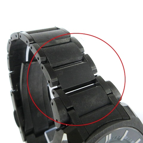 シチズン アテッサ 腕時計 ウォッチ アナログ 3針 デイデイト エコドライブ 電波ソーラー ATD53-3002 文字盤 ブラック 黒 ■SM1 メンズ_画像6
