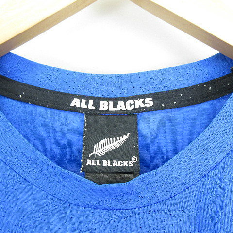 アディダス adidas ALL BLACKS ラグビー オールブラックス RWC パフォーマンス Tシャツ 半袖 DY9561 青 ブルー M メンズの画像3