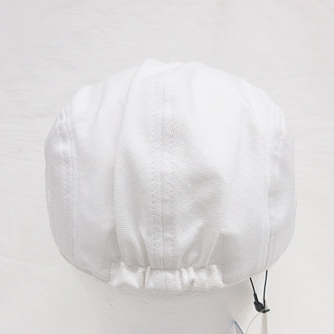 未使用品 カッパ kappa ゴルフ キャップ ハンチング帽 帽子 小物 ロゴ 刺繍 ワッペン 白 ホワイト F メンズ_画像2
