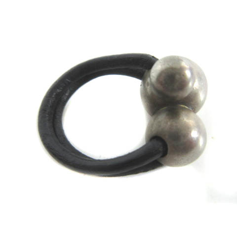  Jurgen Lehl JURGEN LEHL ring ring nyu Anne s black silver 11 number lady's 