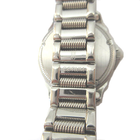 ブランドのギフト コルム M584 39.311.20 3Pダイヤ レディーオルロジュリー CORUM コルム