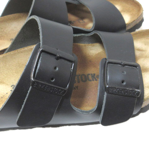 ビルケンシュトック BIRKENSTOCK サンダル アリゾナ 黒 ブラック 22.5cm ■U90 X レディース_画像6