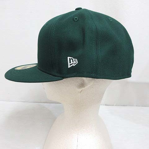 未使用品 ニューエラ NEW ERA 59FIFTY MLB サンディエゴ パドレス ベースボール キャップ 帽子 8 63.5cm 緑 グリーン 正規品 メンズ_画像3