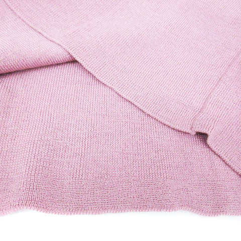  Jill Stuart JILL STUART вязаный cut and sewn длинный рукав bow Thai шерсть одноцветный FR розовый чёрный черный /FF20 женский 