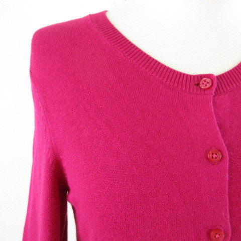  Gap GAP knitted cardigan long sleeve .. pink XS *T62 lady's 