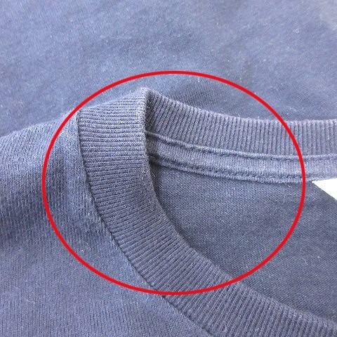 ベンデイビス BEN DAVIS Tシャツ カットソー 半袖 XL 紺 ネイビー /YI メンズ_画像6