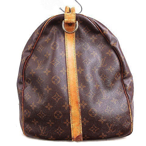 ルイヴィトン LOUIS VUITTON モノグラム キープル60 ボストンバッグ 旅行鞄 レザー キャンバス M41422 ブラウン 茶 メンズ レディース_画像2